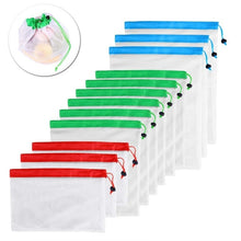Load image into Gallery viewer, 12pcs Reusable Produce Bags