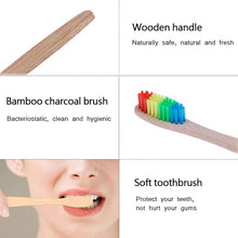 Load image into Gallery viewer, Natural Bamboo Toothbrush